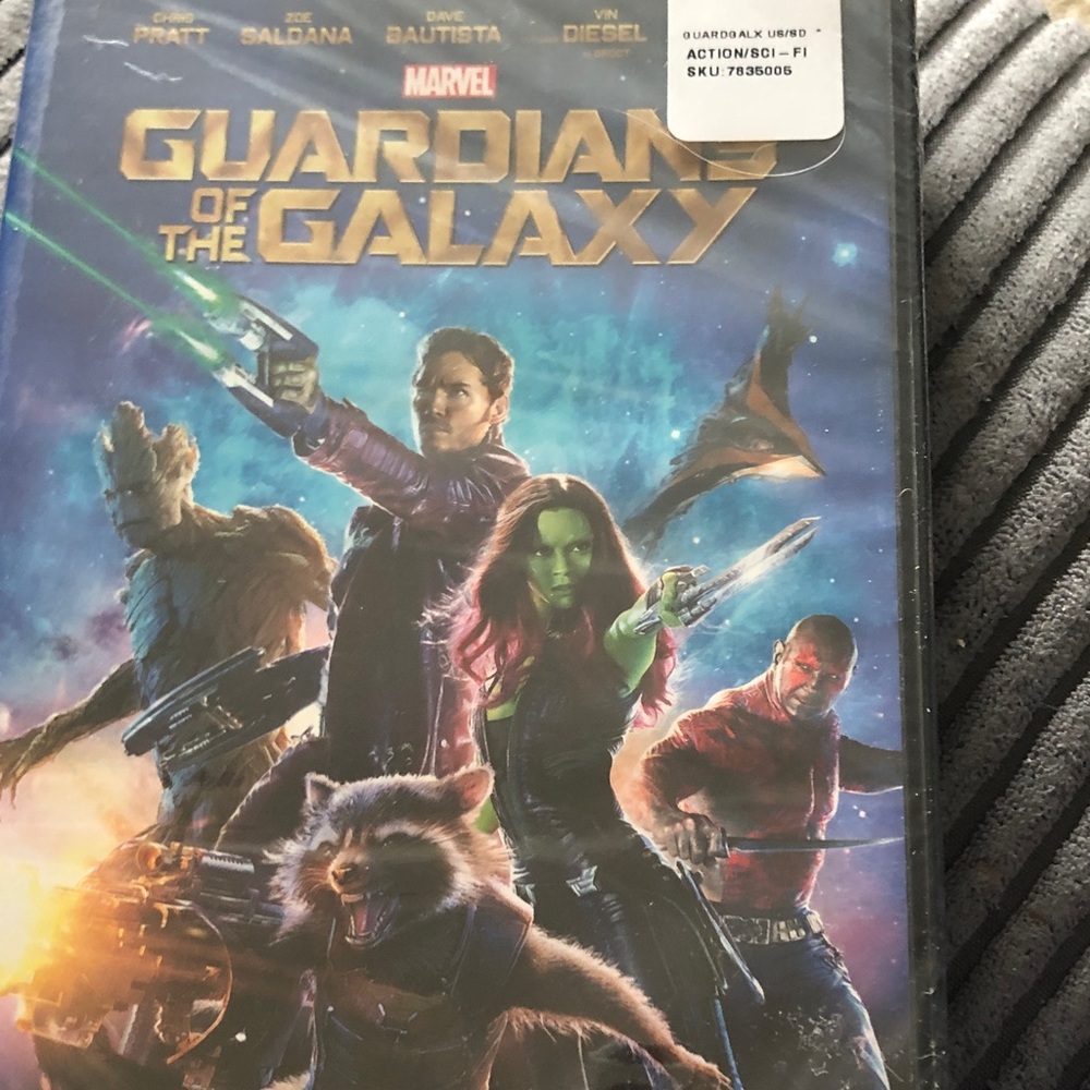 Marvel Guardians of the Galaxy Blu-ray with Vibrant Colors